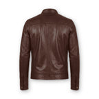 Men's Cafe Racer Leather Jacket
